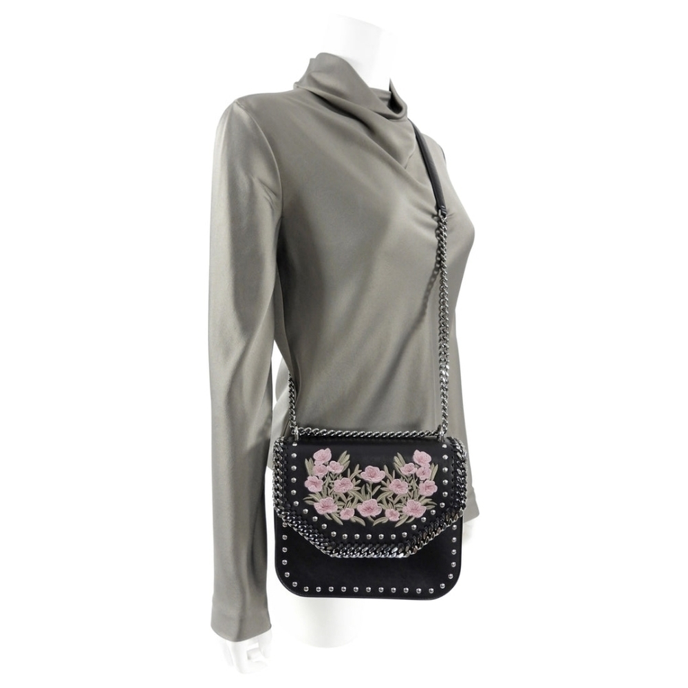 AUTH! Stella McCartney Falabella Chain Bag with Floral Embroidery - Picture 5 of 16